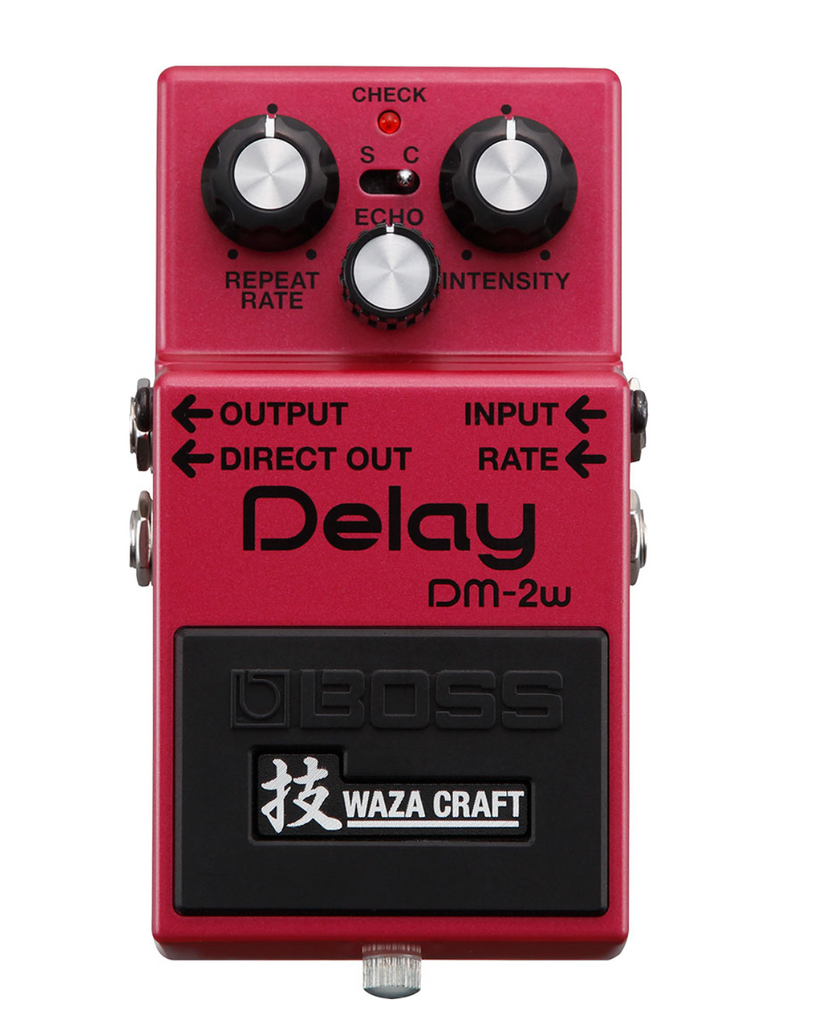 Boss DM-2W Waza Craft Analog Delay Pedal