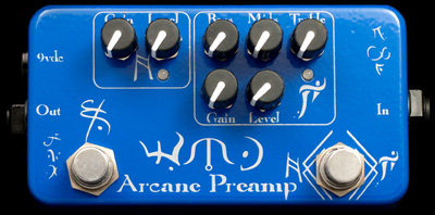 distortion pedal as preamp Arcane Preamp - Discontinued Pedal