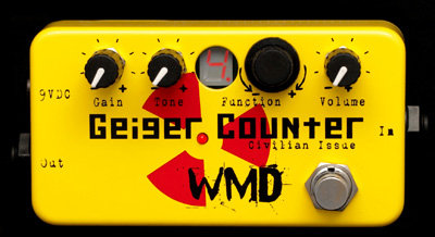 bitcrusher pedal WMD Devices Geiger Counter Civilian Issue Distortion and Bitcrusher Pe –  Geargas Store