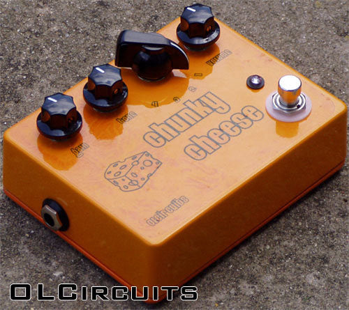 big cheese pedal OLCircuits Chunky Cheese Fuzz Pedal ASSEMBLED
