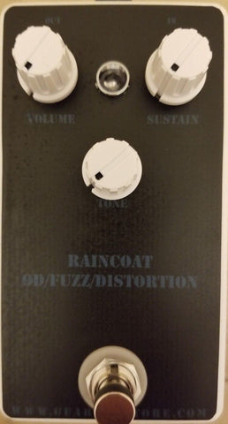 Geargas Custom Shop Raincoat OD/Fuzz/Distortion Pedal