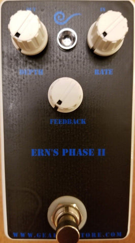 Geargas Custom Shop Ern's Phase 2 Phaser Pedal