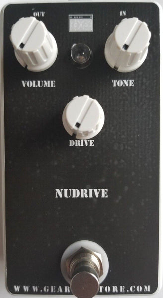 nutube pedal Geargas Custom Shop NuDrive Korg NuTube Based Overdrive Pedal – Geargas  Store