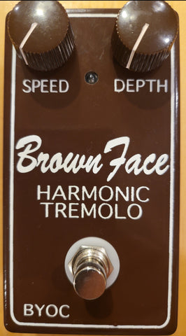 BYOC Brown Face Harmonic Tremolo Pre-Built