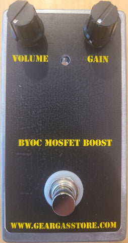 BYOC MOSFET Boost Pedal Pre-Built