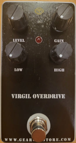 overdrive pedal boutique Geargas Custom Shop Virgil Overdrive Pedal – Geargas Store