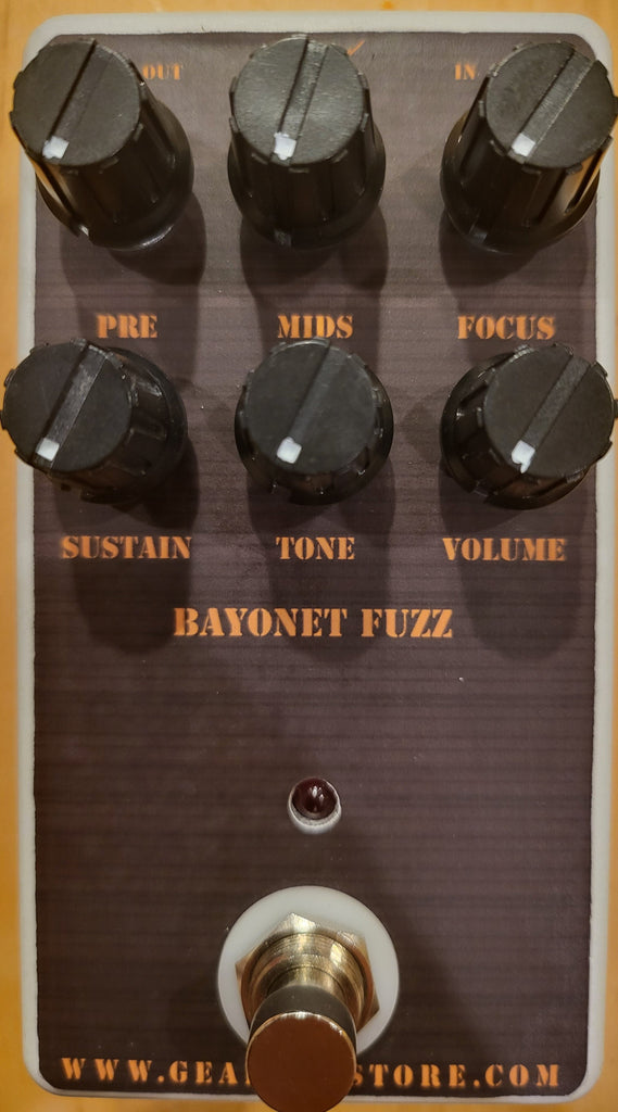 Geargasstore Custom Shop Bayonet Fuzz top view