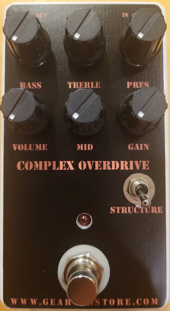 Geargas Custom Shop Complex Overdrive Pedal