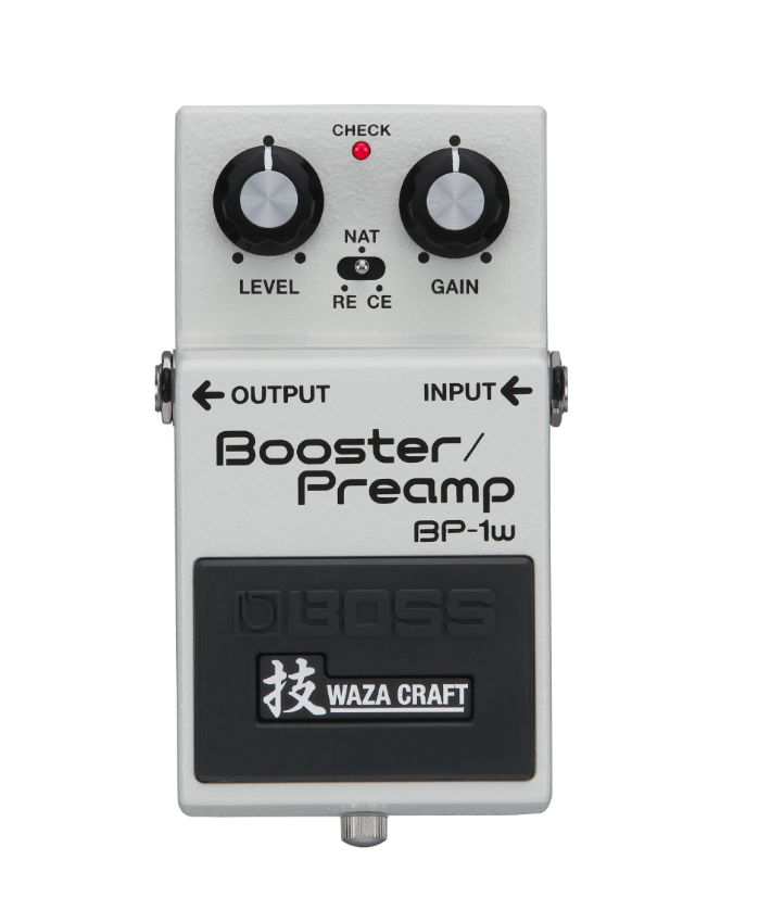 BOSS BP-1W Booster/Preamp | Premium Waza Craft Guitar Effect