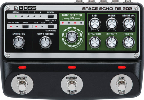 Boss RE-202 Space Echo Digital Delay Pedal