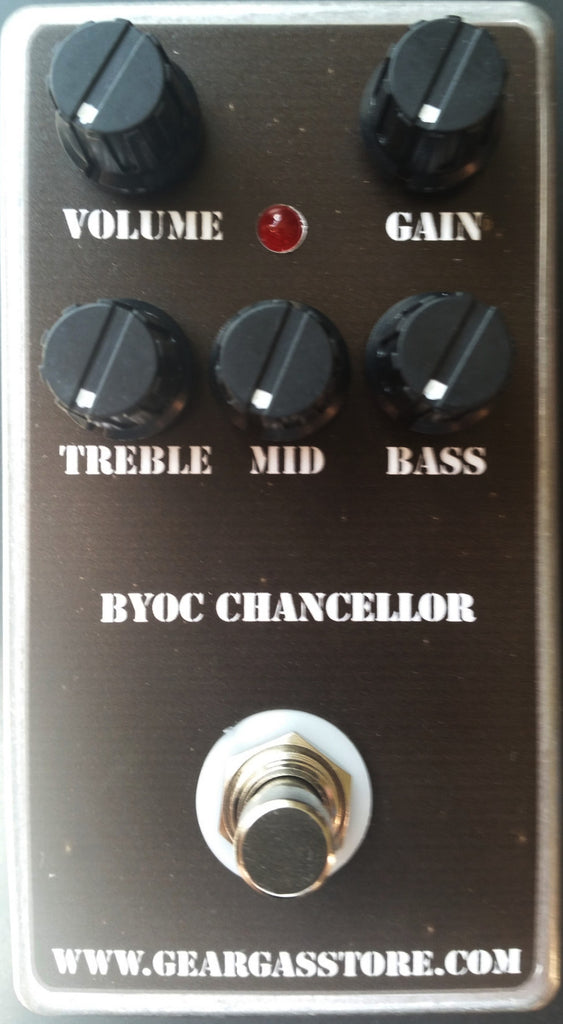 bombast distortion pedal BYOC Chancellor Distortion Pedal Assembled – Geargas Store