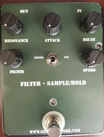 Geargas Effects Filter Sample and Hold Pedal New