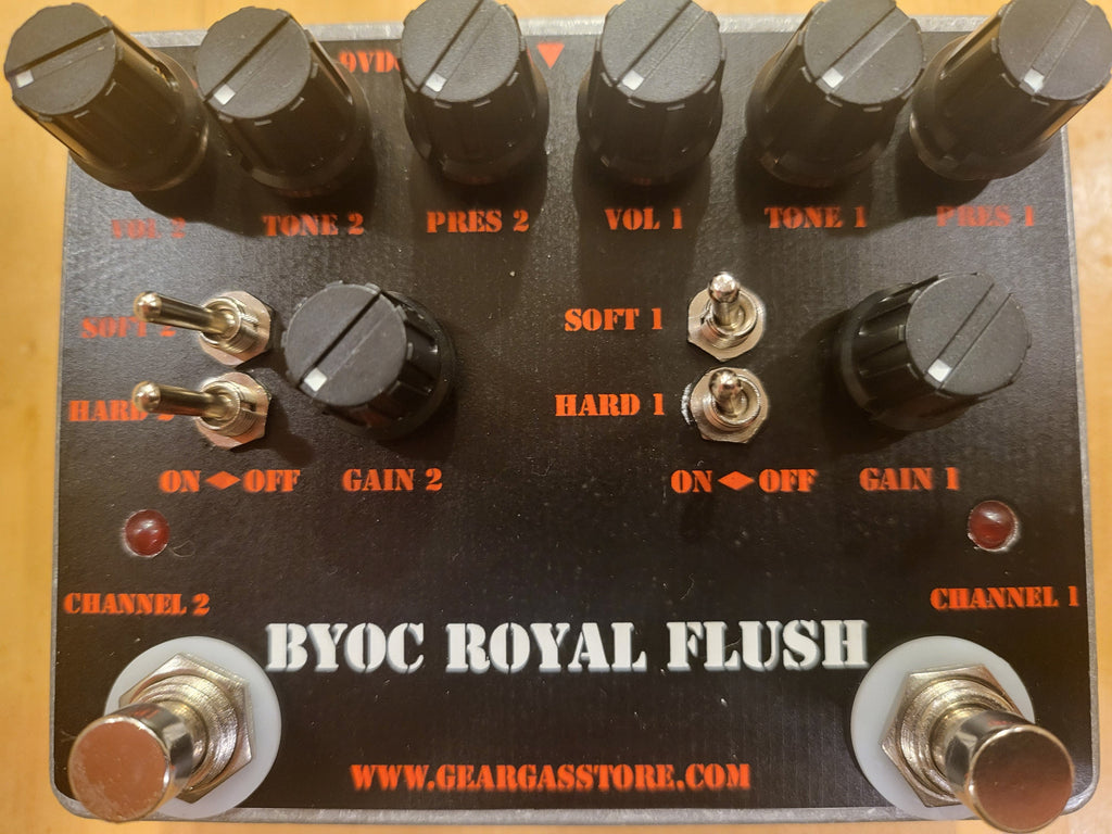 royal overdrive pedal BYOC Royal Flush Overdrive Pedal Assembled – Geargas Store