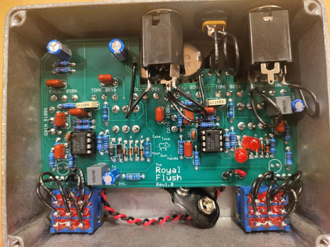 royal flush pedal BYOC Royal Flush Overdrive Pedal Assembled – Geargas Store