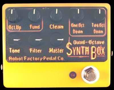 Robot Pedal Factory Quad Octave Synth Box