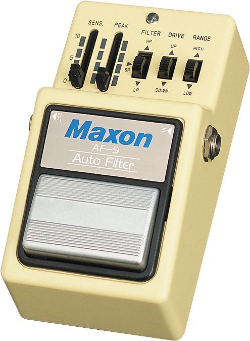 analog filter pedal Maxon 9 Series AF-9 Auto Filter Pedal – Geargas Store