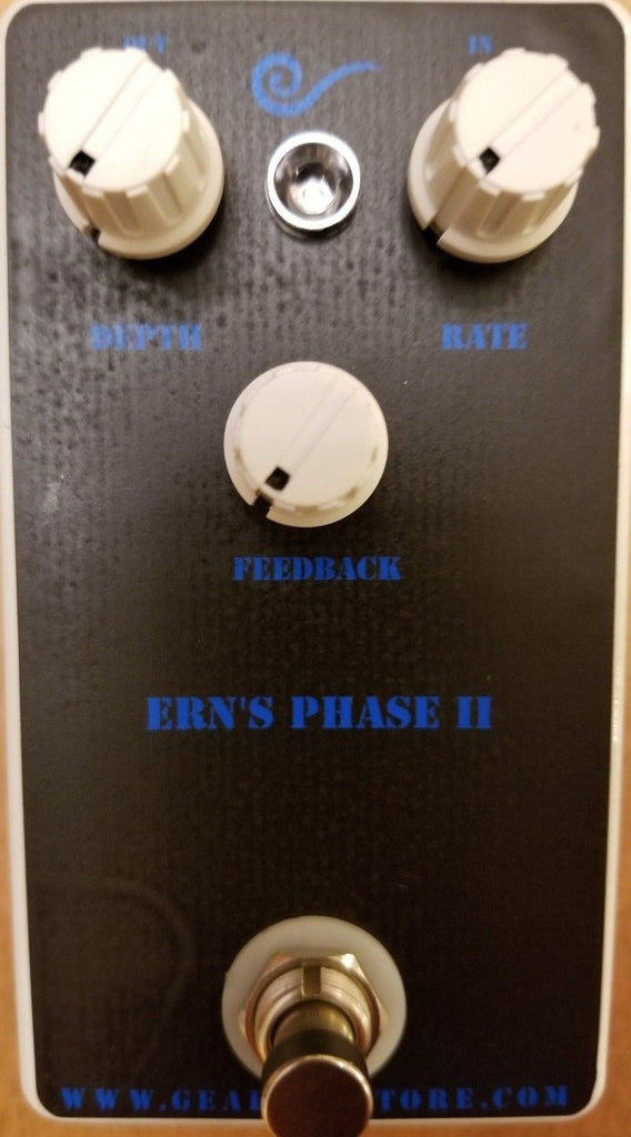 Geargas Custom Shop Ern's Phase 2 Phaser Pedal