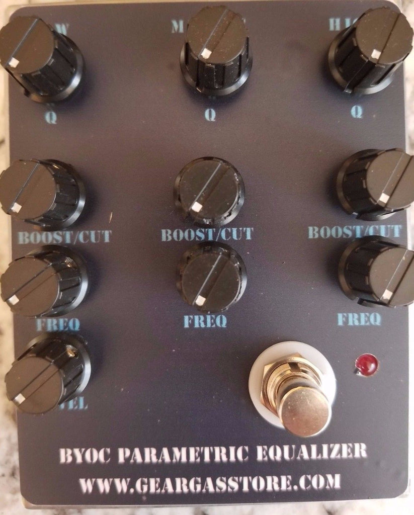 parametric equalizer pedal BYOC Parametric Equalizer Pedal Pre-Built