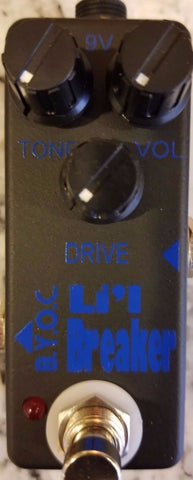 BYOC Lil Breaker Overdrive Pedal New ASSEMBLED