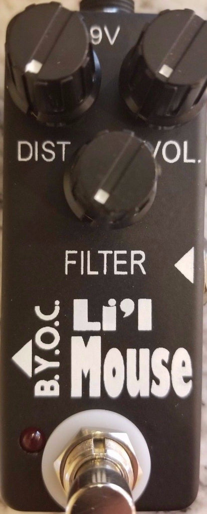 BYOC Lil Mouse Distortion Pedal New ASSEMBLED