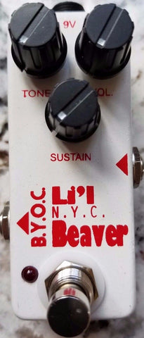 BYOC Lil Beaver NYC Pedal Powder Coat and Silkscreened New ASSEMBLED