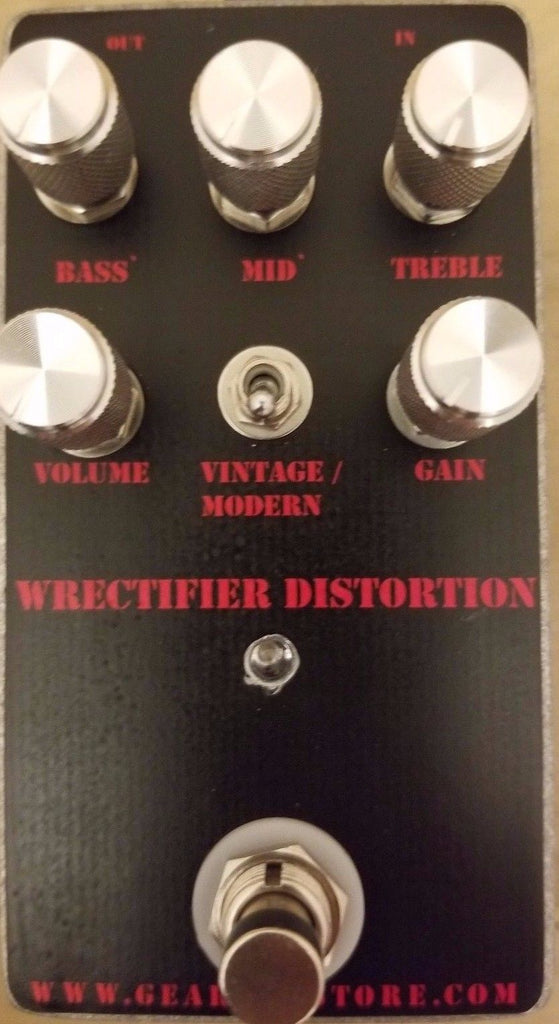 rectifier pedal Geargas Custom Shop Wrectifier Distortion Pedal – Geargas Store