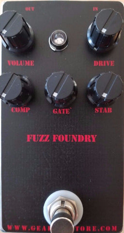 Geargas Custom Shop Fuzz Foundry Fuzz Pedal