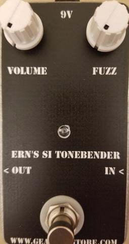 Geargas Custom Shop Silicon Tonebender Fuzz Pedal