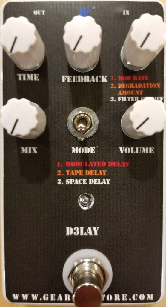 filter delay pedal Geargas Custom Shop D3LAY 3-Channel Digital Delay Pedal – Geargas Store