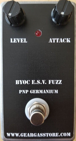 BYOC E.S.V Fuzz Germanium PNP Fuzz New ASSEMBLED