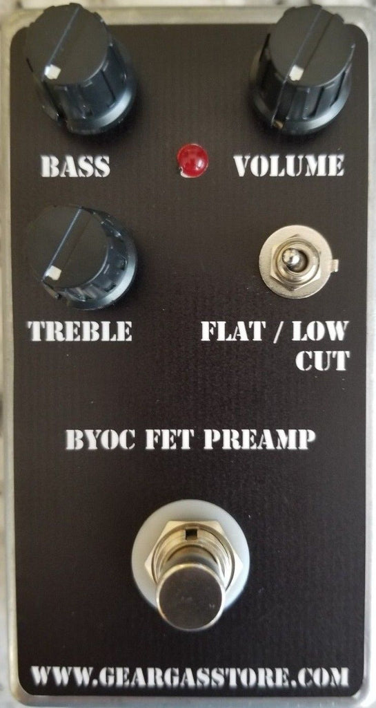BYOC FET Preamp Pedal New ASSEMBLED