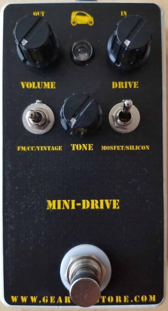 Geargas Custom Shop MiniDrive Overdrive Pedal