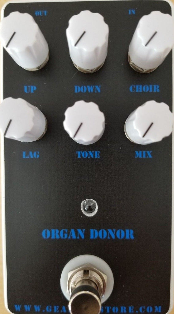 Geargas Custom Shop Organ Donor Polyphonic Organ Emulator Pedal