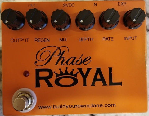 BYOC Phase Royal V2 Modular Phaser Pedal New ASSEMBLED