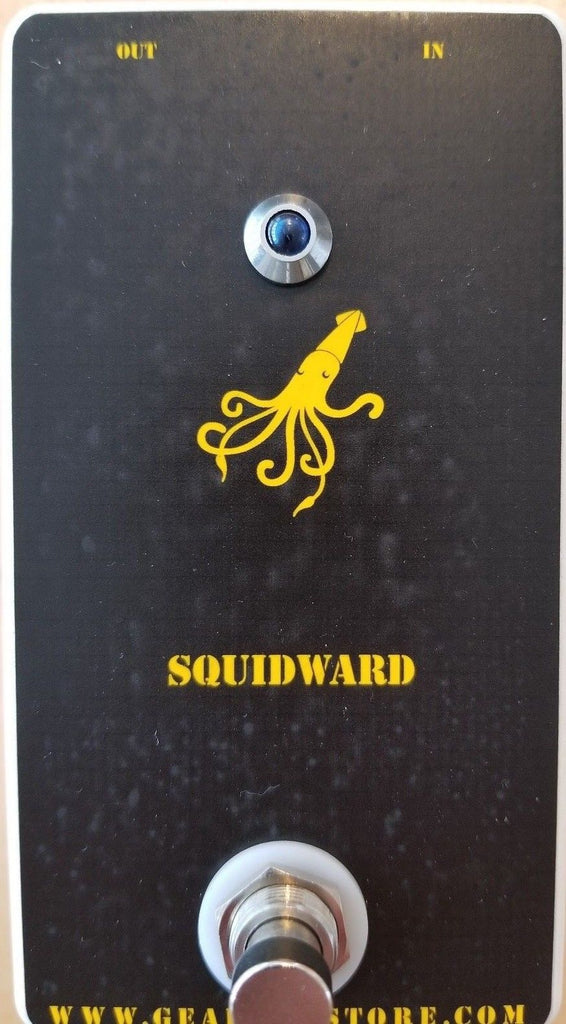 analog octave up pedal Geargas Custom Shop Squidward Analog Octave Up Pedal