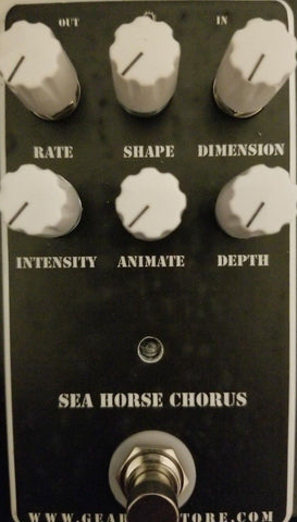 Geargas Custom Shop Sea Horse Chorus Pedal